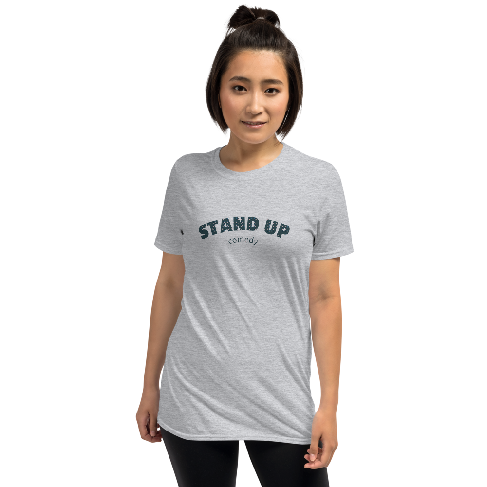 スタンダップ - 半袖ユニセックスTシャツ