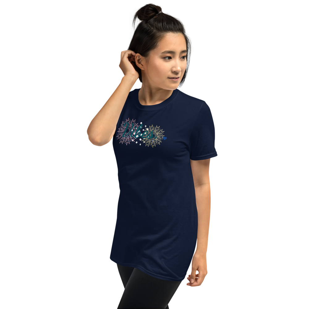 バイブス - 半袖ユニセックスTシャツ