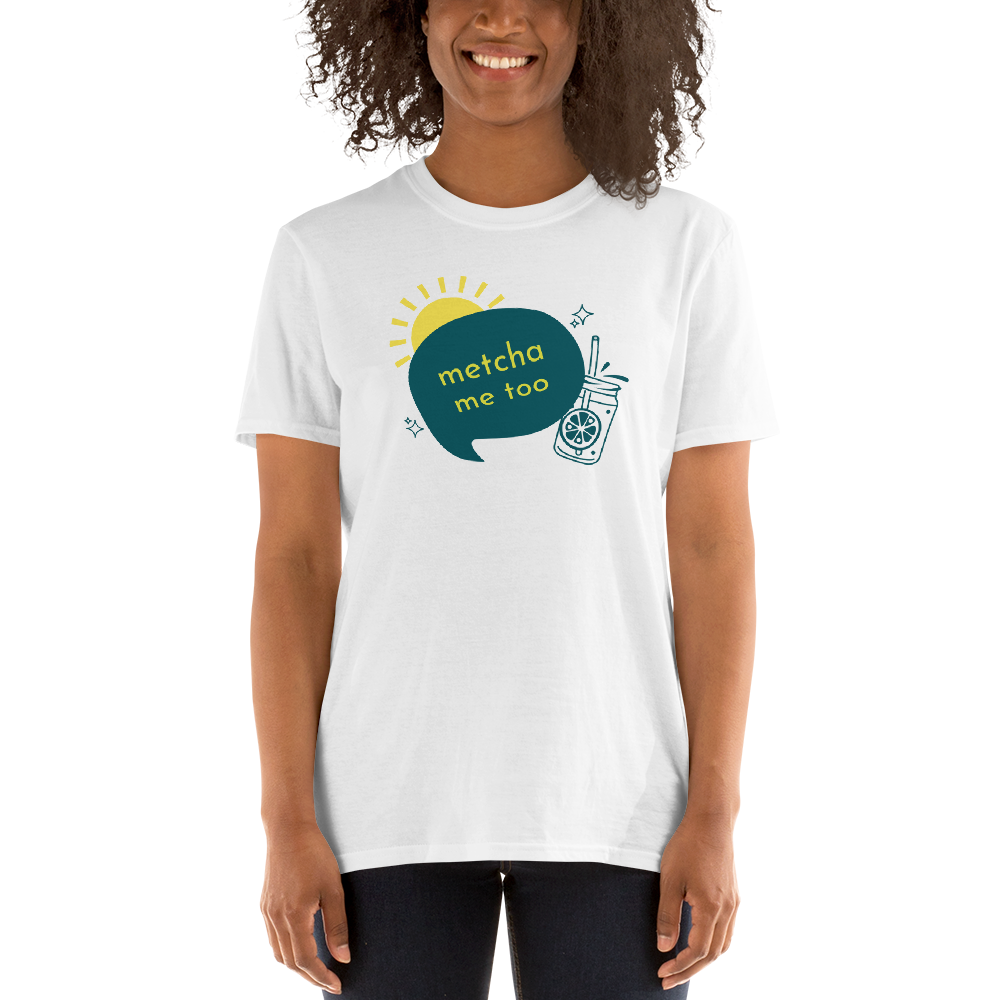 めっちゃミートゥー - 半袖ユニセックスTシャツ