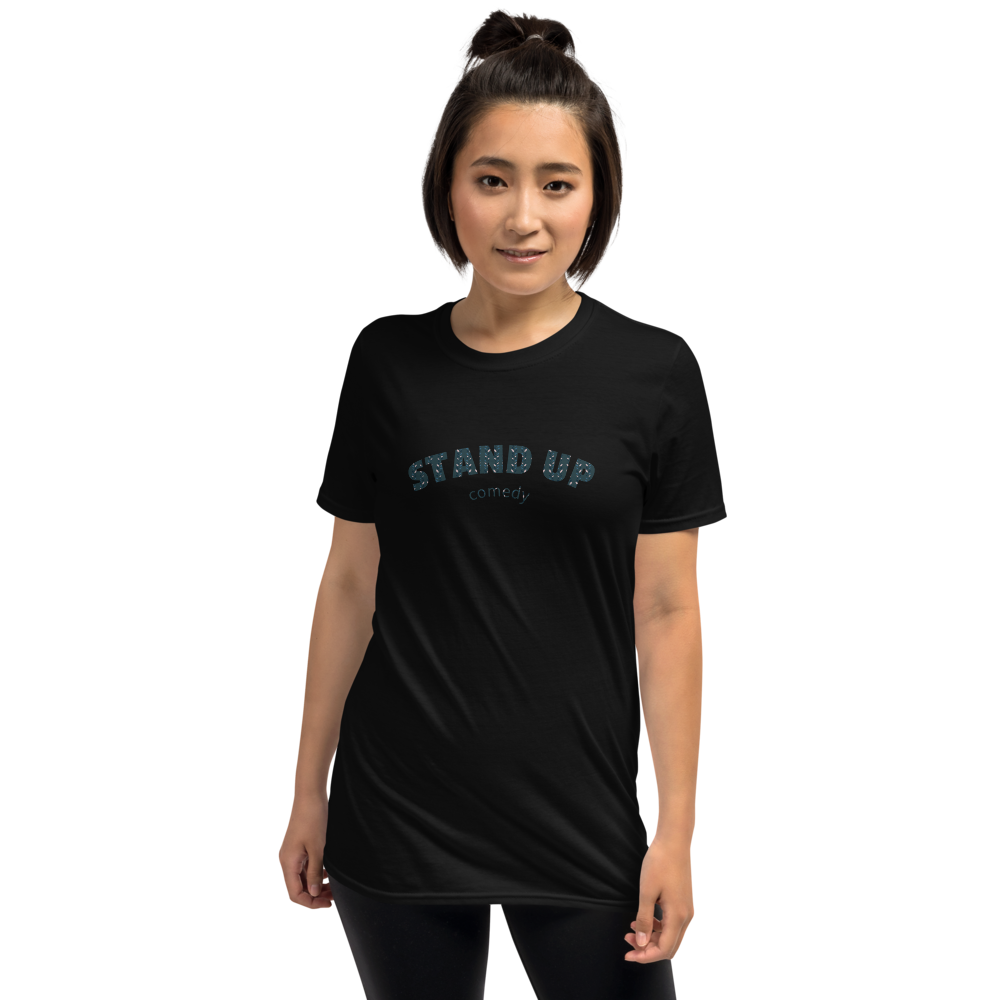 スタンダップ - 半袖ユニセックスTシャツ