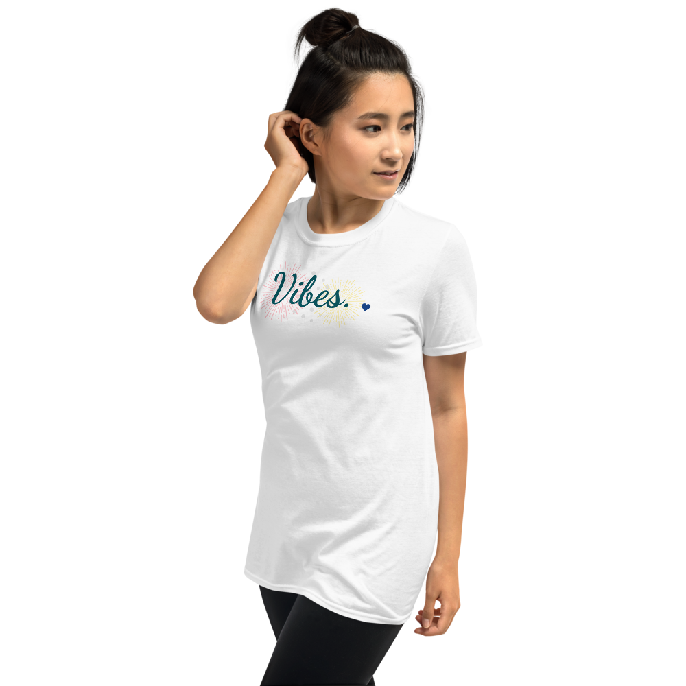 バイブス - 半袖ユニセックスTシャツ