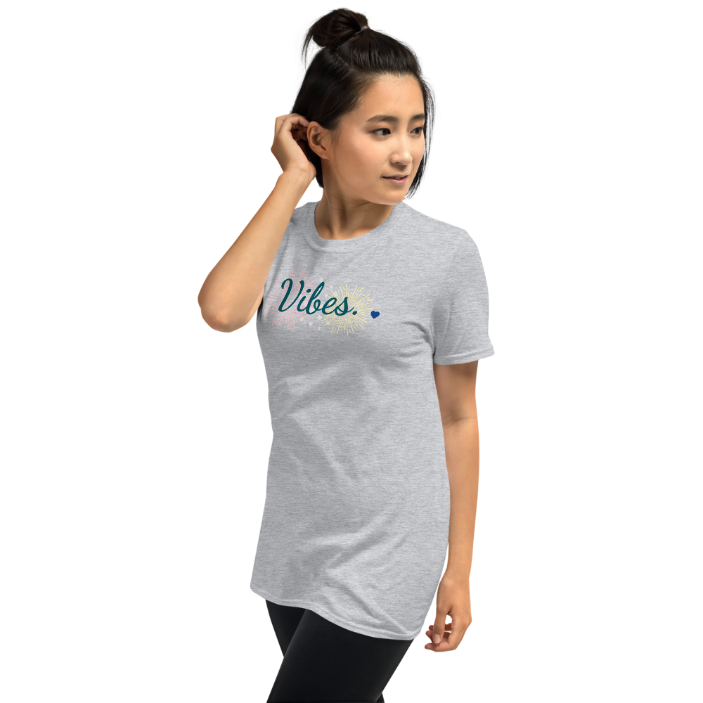 バイブス - 半袖ユニセックスTシャツ