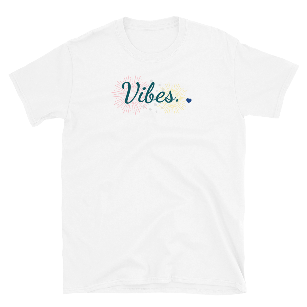 バイブス - 半袖ユニセックスTシャツ