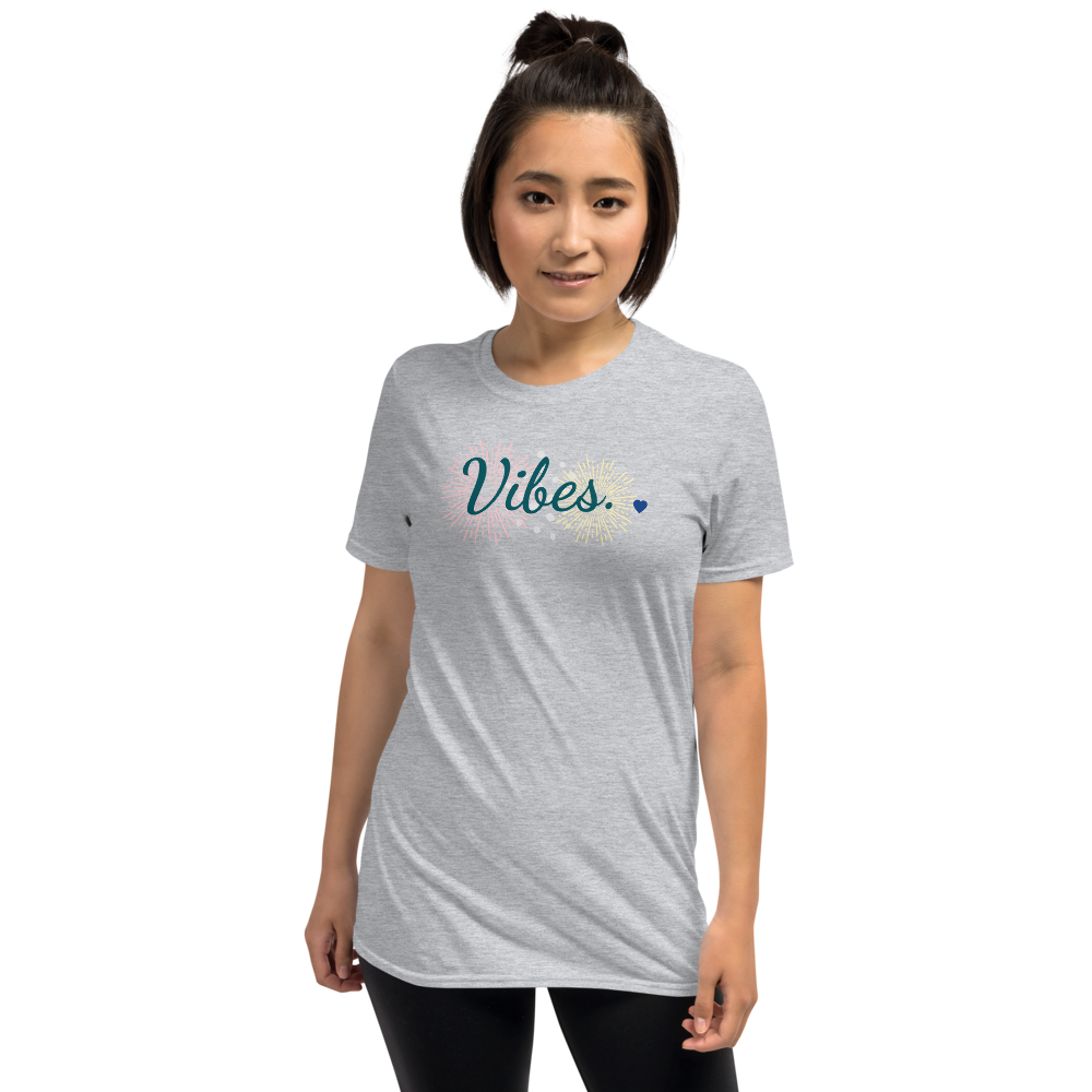 バイブス - 半袖ユニセックスTシャツ