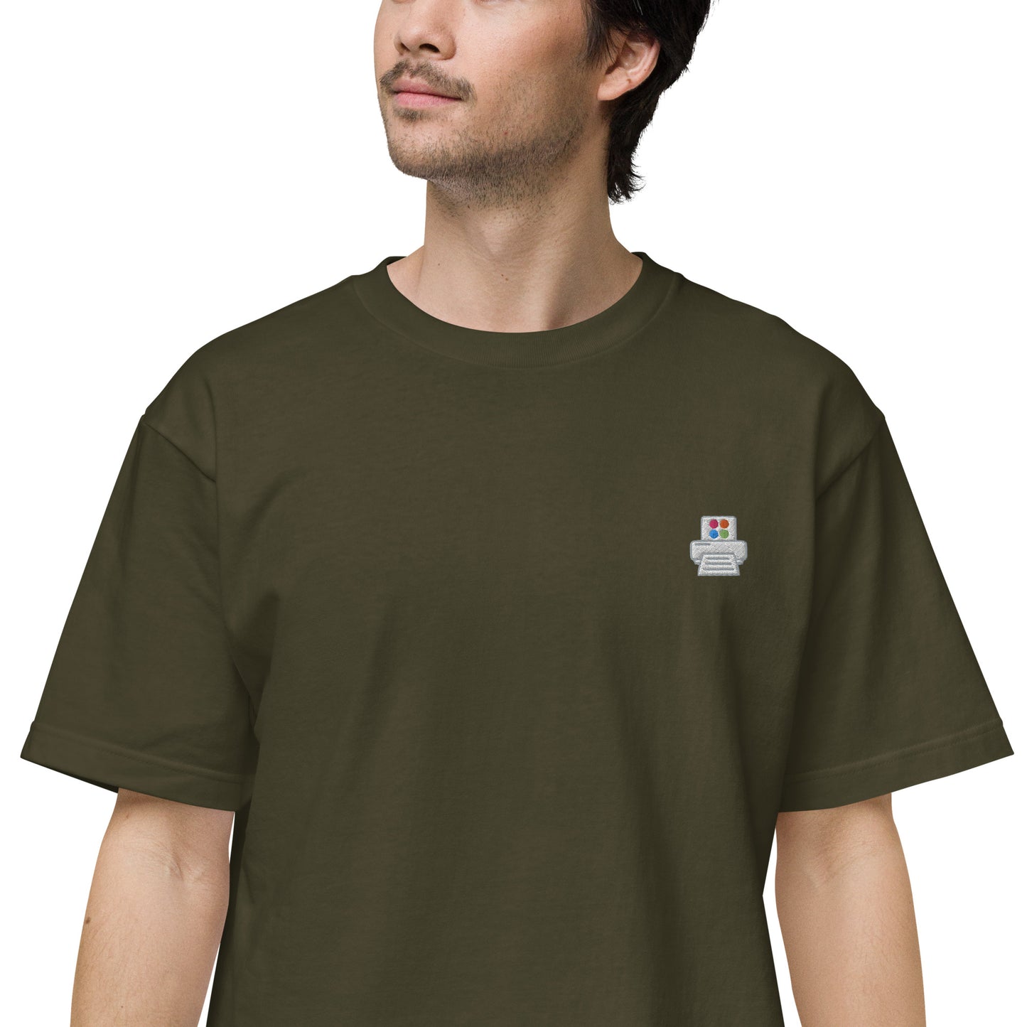 Quick Order Printer 刺繍 ユニセックス ヘビーウェイト 半袖Tシャツ(日本製造)
