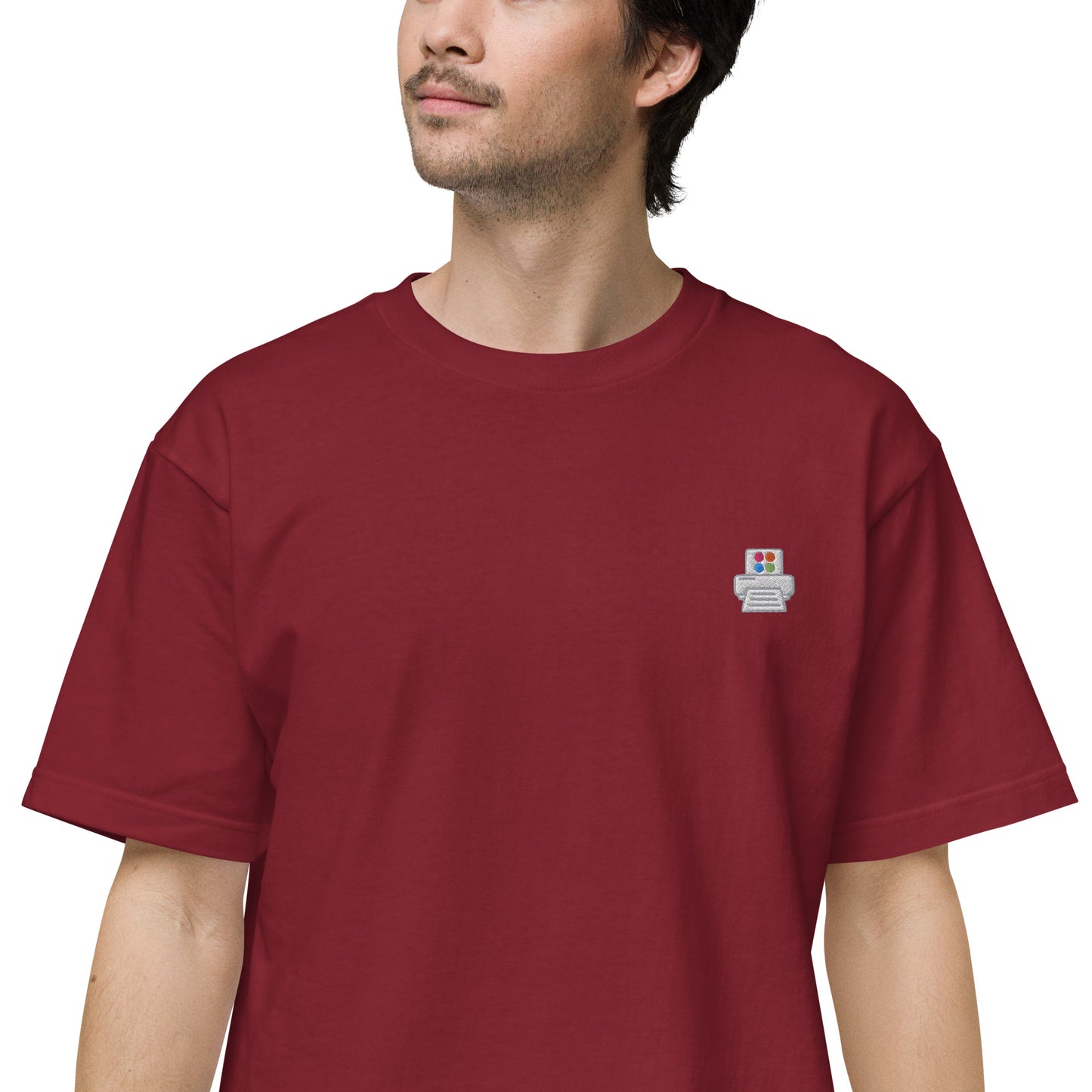 Quick Order Printer 刺繍 ユニセックス ヘビーウェイト 半袖Tシャツ(日本製造)