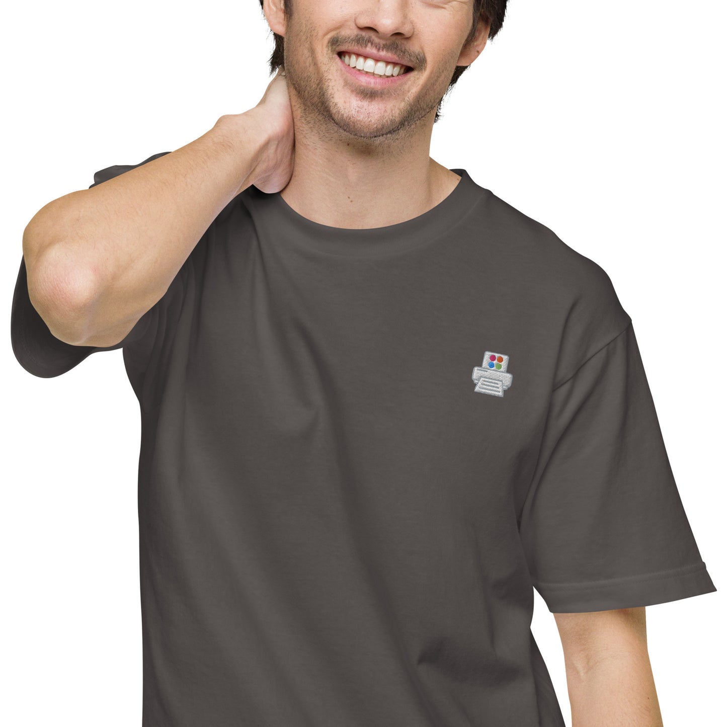 Quick Order Printer 刺繍 ユニセックス ヘビーウェイト 半袖Tシャツ(日本製造)