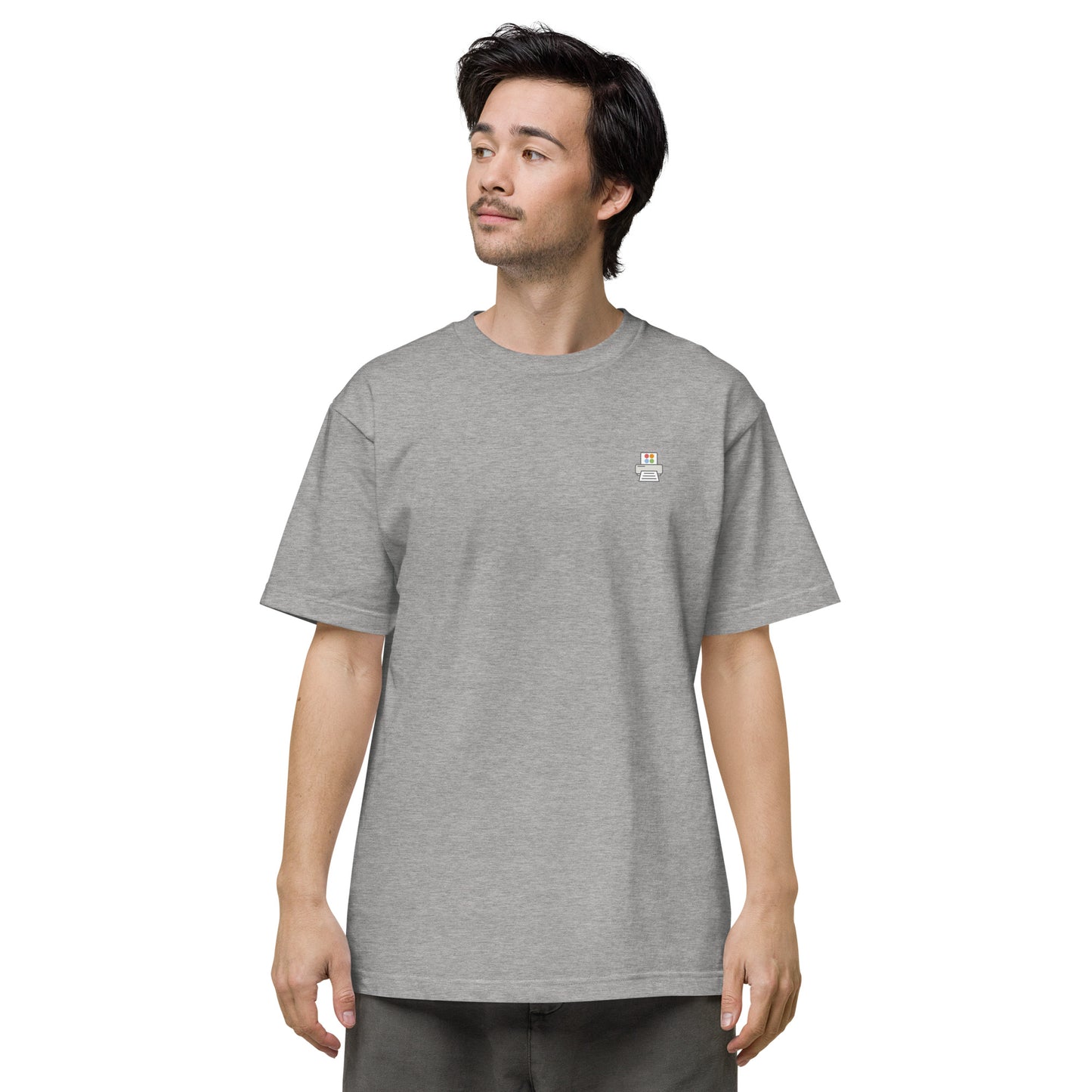 Quick Order Printer ワンポイント ユニセックス ヘビーウェイト 半袖Tシャツ