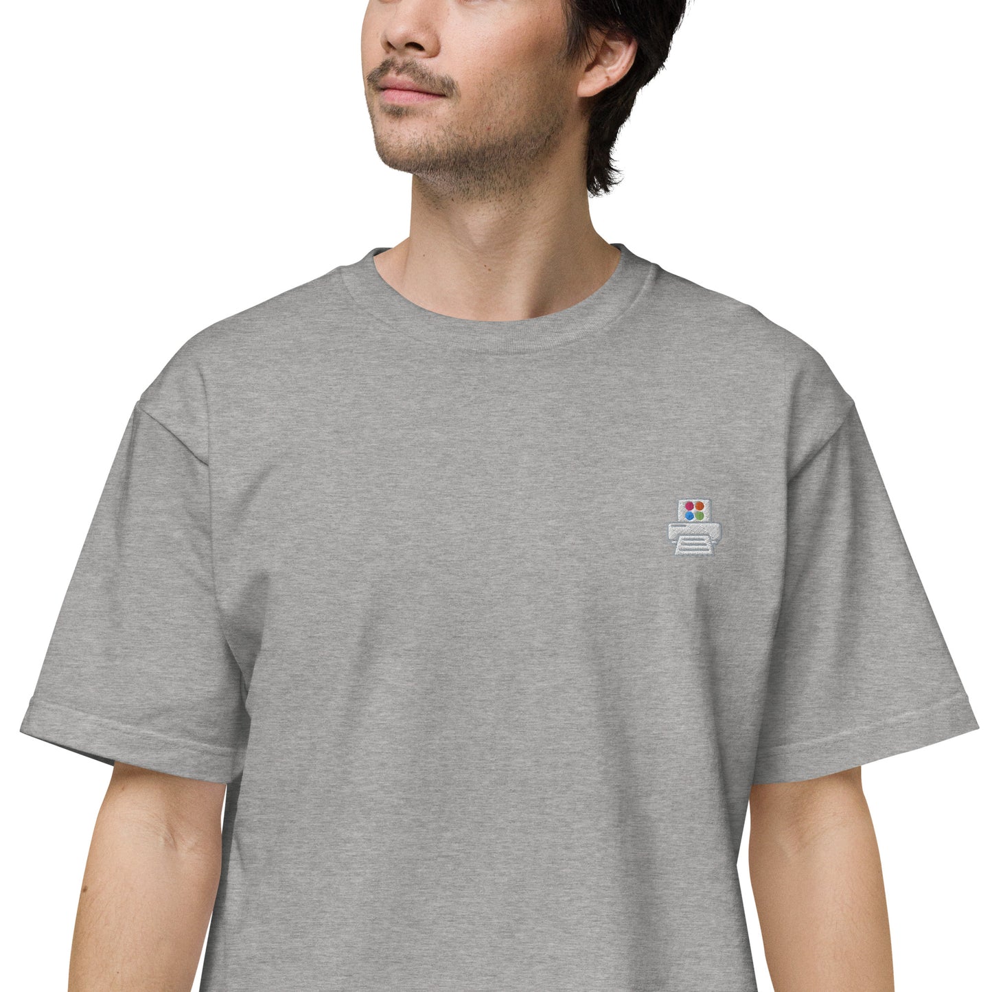 Quick Order Printer 刺繍 ユニセックス ヘビーウェイト 半袖Tシャツ(日本製造)
