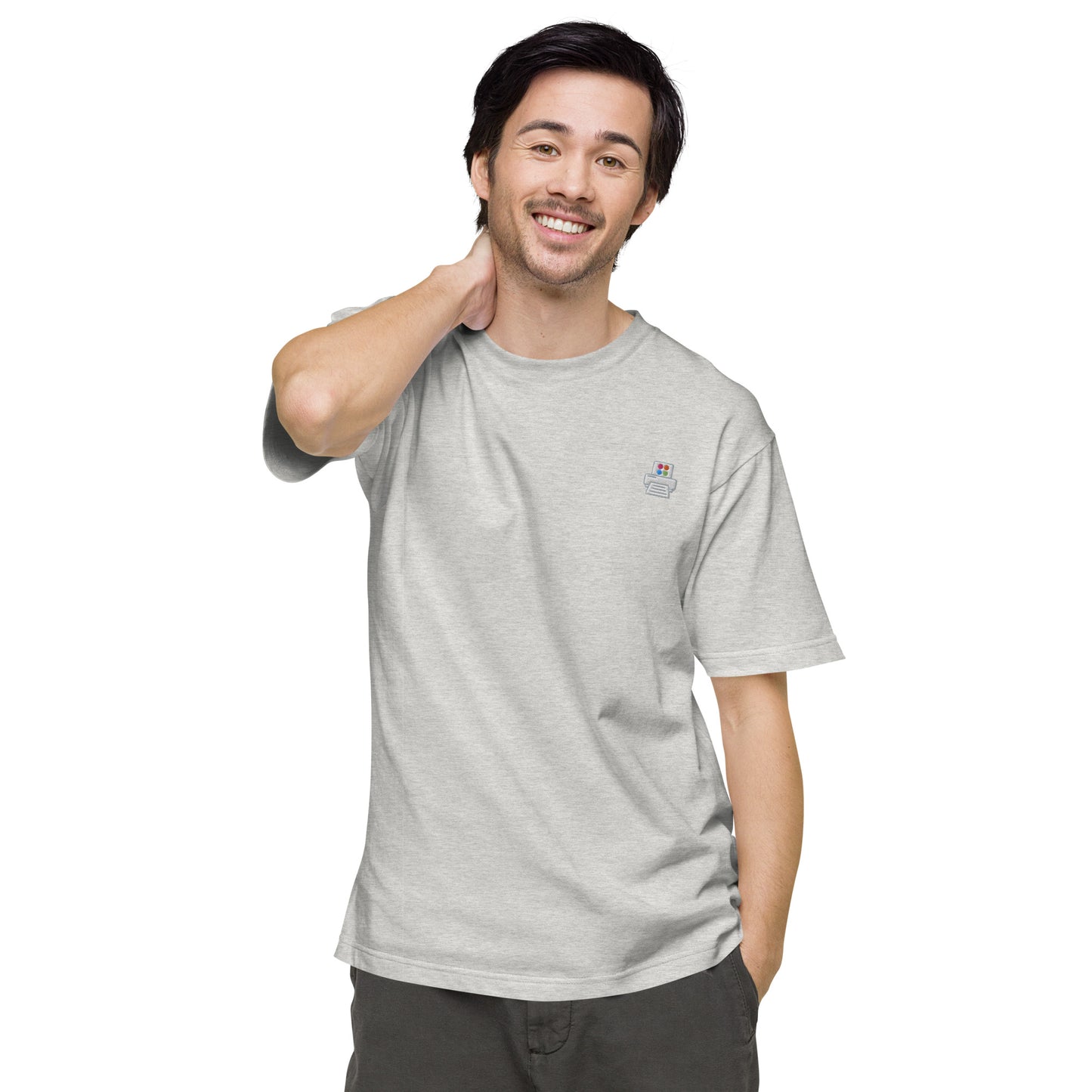Quick Order Printer 刺繍 ユニセックス ヘビーウェイト 半袖Tシャツ(日本製造)