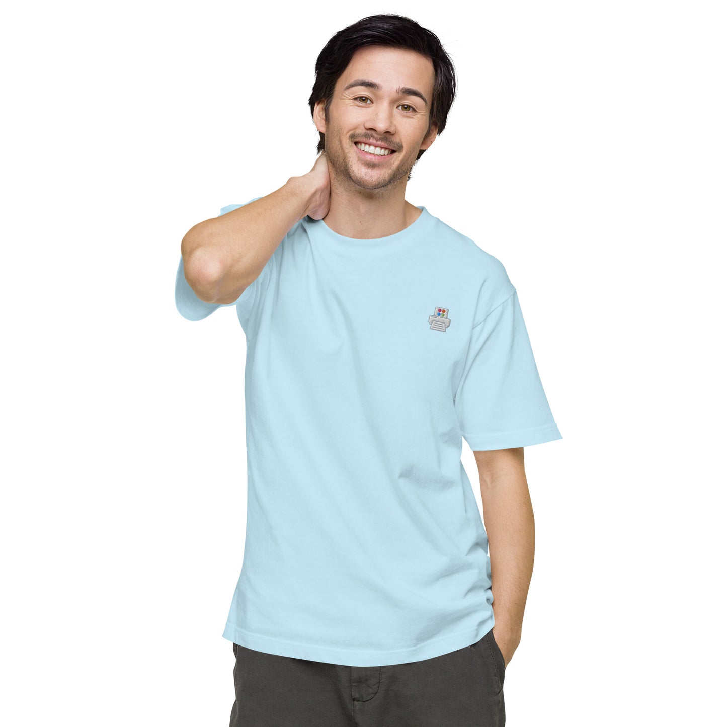 Quick Order Printer 刺繍 ユニセックス ヘビーウェイト 半袖Tシャツ(日本製造)