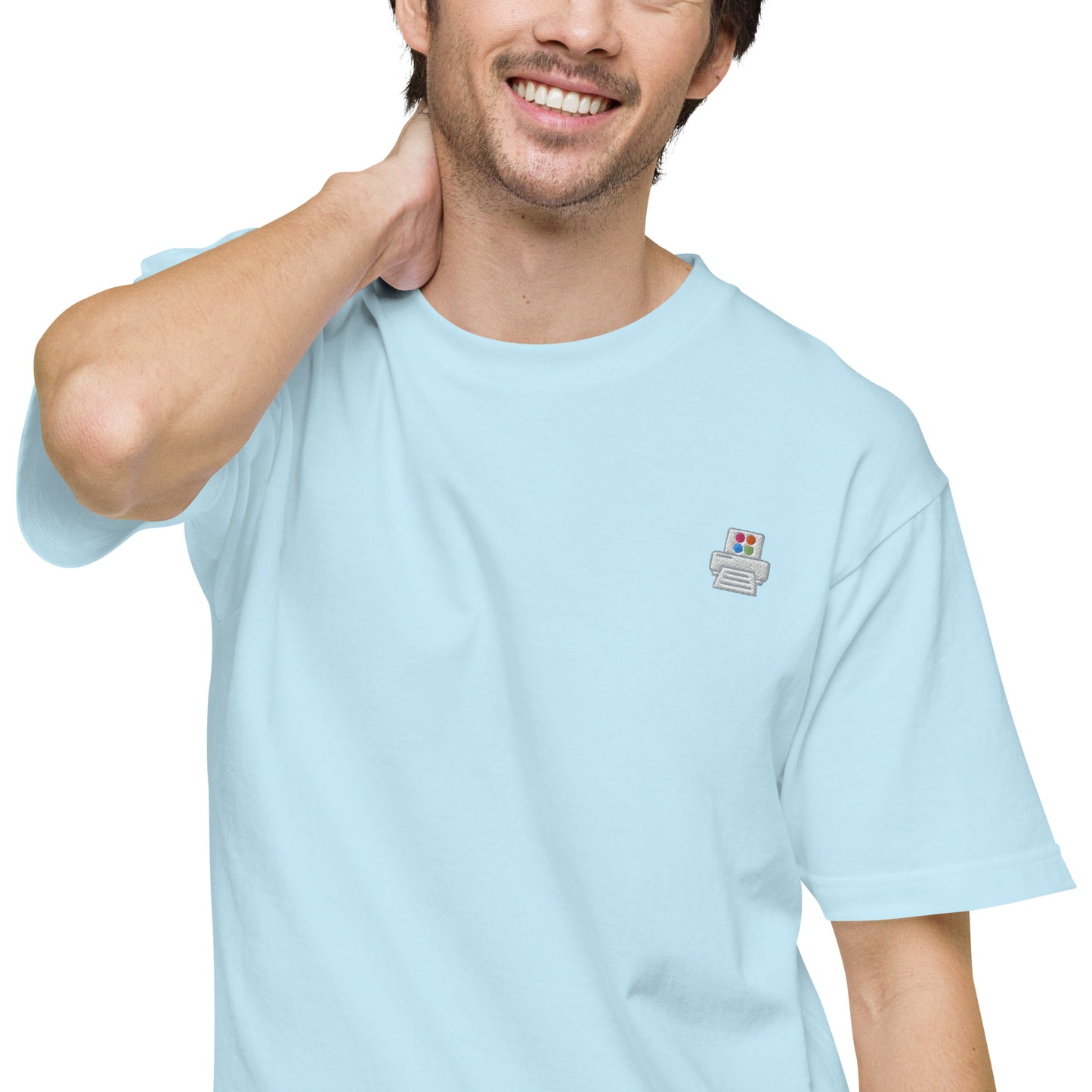 Quick Order Printer 刺繍 ユニセックス ヘビーウェイト 半袖Tシャツ(日本製造)