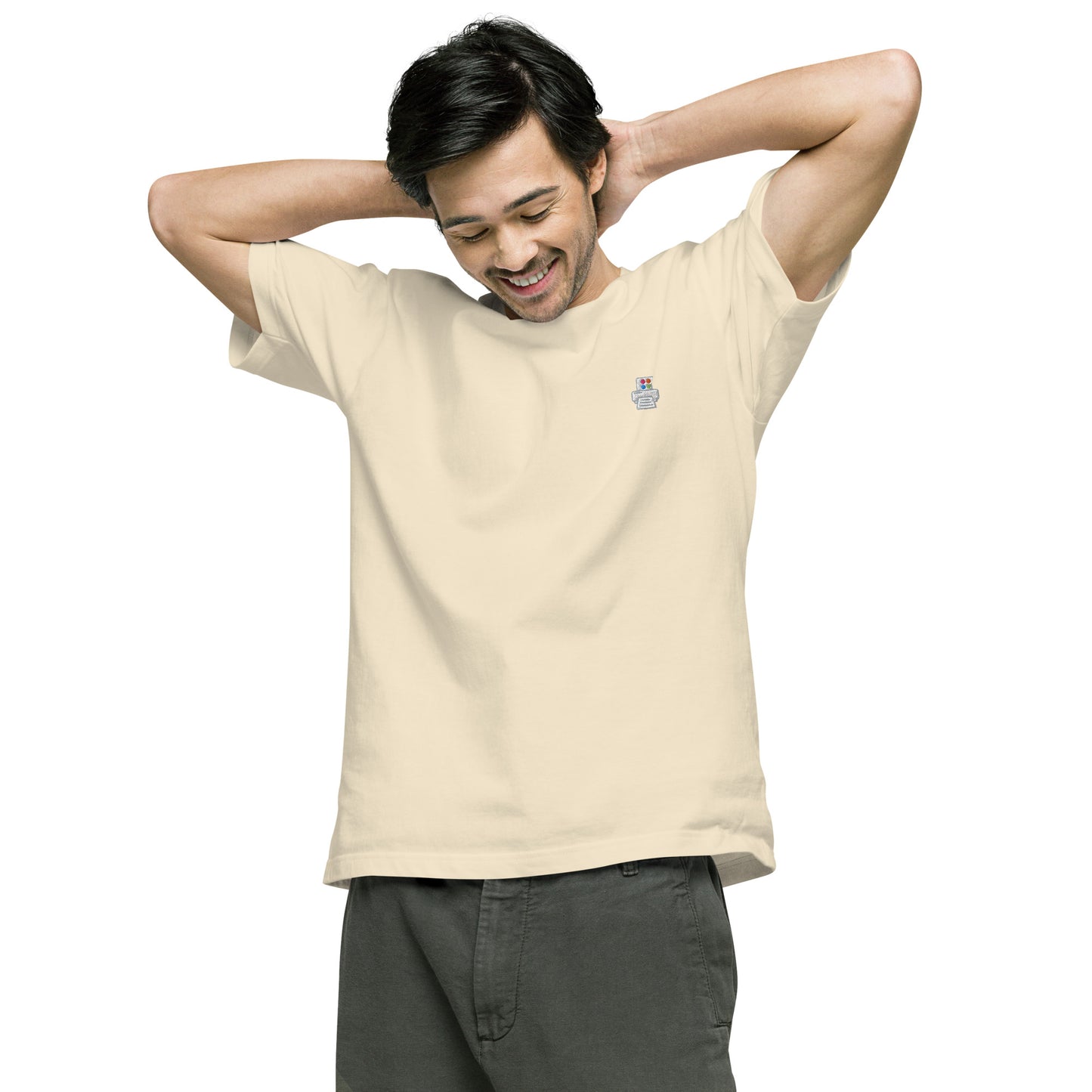 Quick Order Printer 刺繍 ユニセックス ヘビーウェイト 半袖Tシャツ(日本製造)