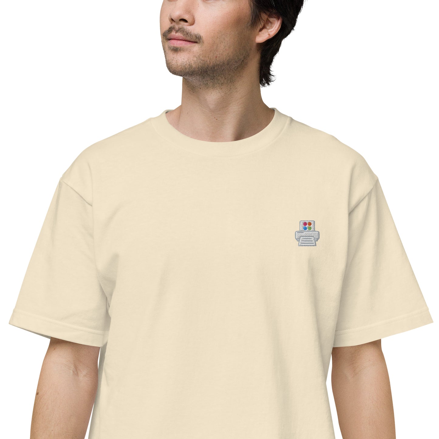 Quick Order Printer 刺繍 ユニセックス ヘビーウェイト 半袖Tシャツ(日本製造)