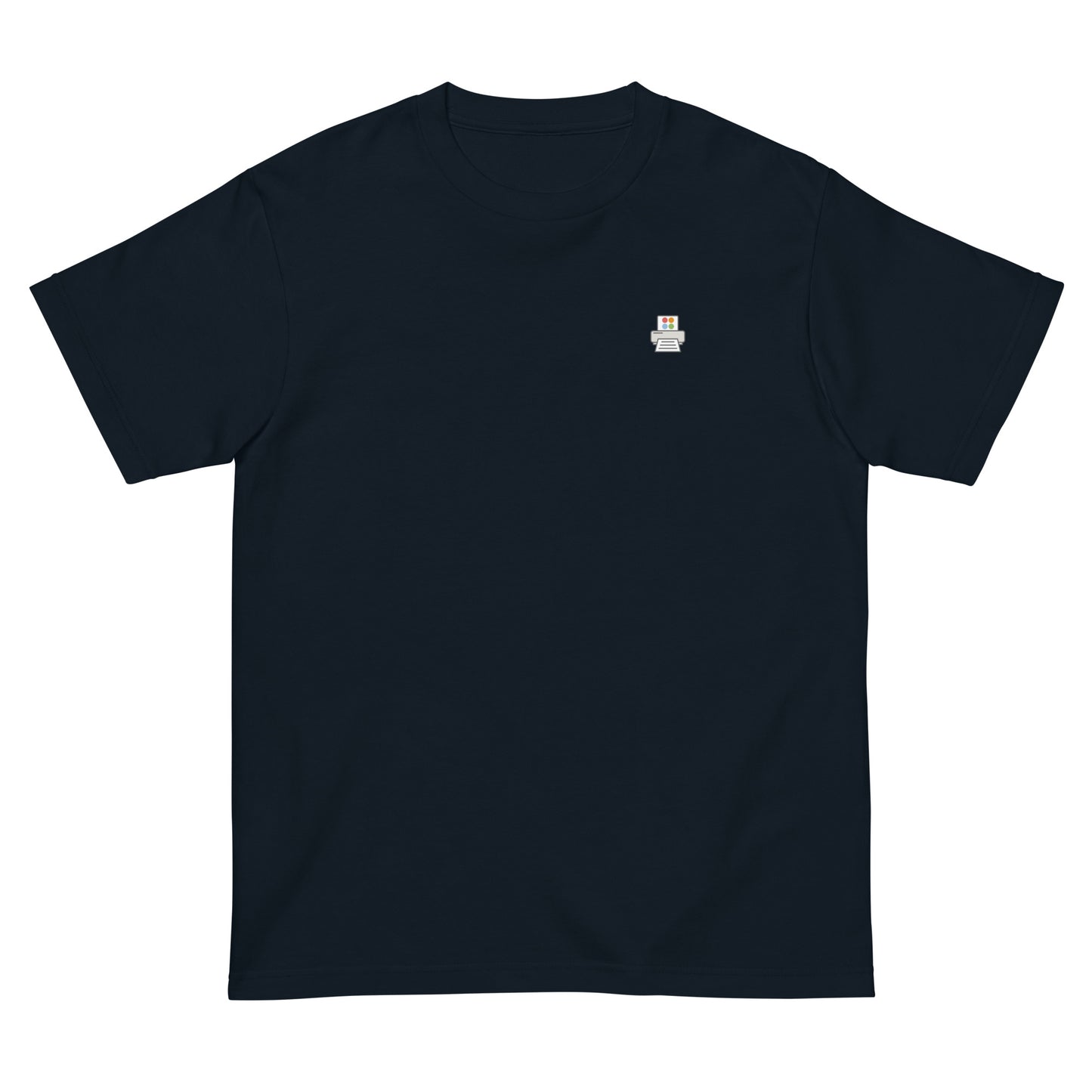 Quick Order Printer ワンポイント ユニセックス ヘビーウェイト 半袖Tシャツ