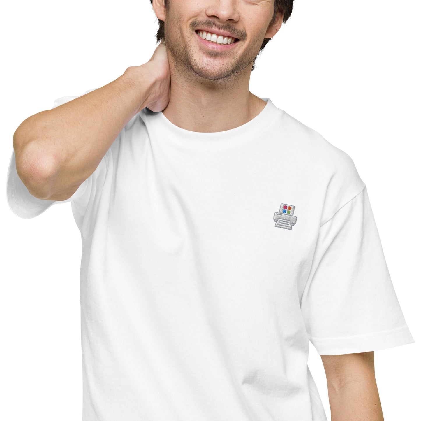 Quick Order Printer 刺繍 ユニセックス ヘビーウェイト 半袖Tシャツ(日本製造)
