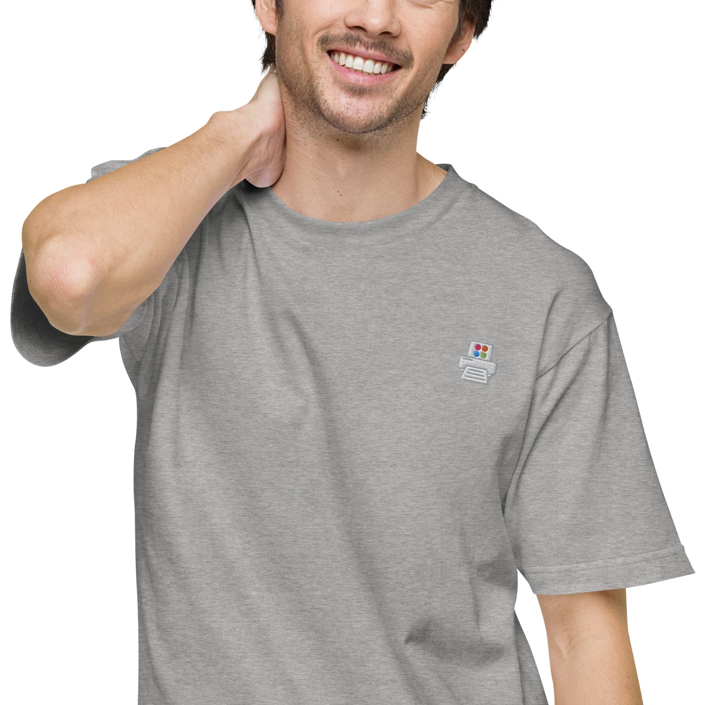 Quick Order Printer 刺繍 ユニセックス ヘビーウェイト 半袖Tシャツ（日本製造）